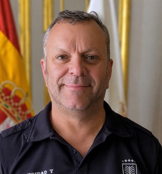 D. AARÓN MARTÍN MARRERO Jefe del Servicio de Seguridad y Emergencias del Ayuntamiento de las Palmas de Gran Canaria.