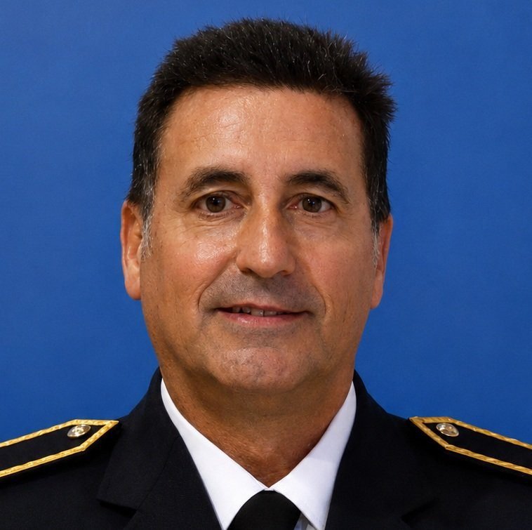 D. JOSÉ MARÍA MARTÍNEZ VÁZQUEZ Secretario General de AJDEPLA, Intendente Principal Policía Local de Málaga